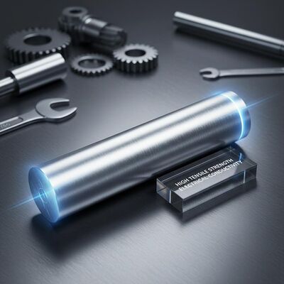 Yüksek Çekme Dayanımlı Magnezyum Alaşımlı Çubuk, Elektriksel İletkenlik ve Mekanik İmalat İçin İdeal Parlatma Sunar