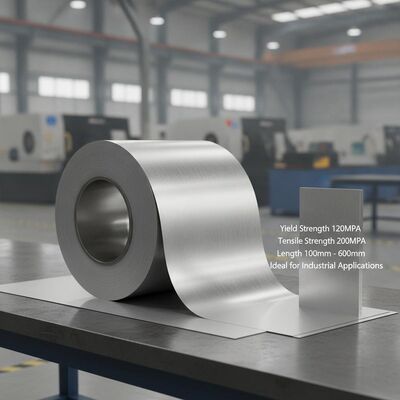 120MPa Akma Mukavemeti Magnezyum Alaşımlı Levha Çekme Mukavemeti 200MPa Uzunluk 1000mm 6000mm Endüstriyel Uygulamalar İçin İdeal