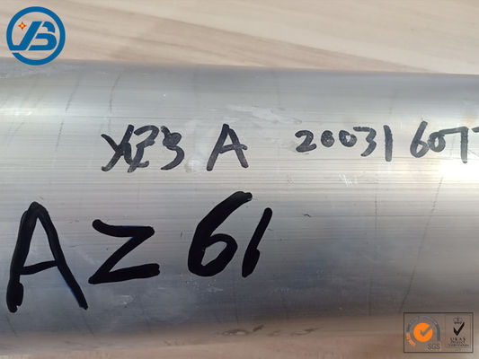 Yüksek Mukavemetli Özelleştirilmiş Magnezyum Alaşımlı Çubuk / Çubuk, ISO9001, CE, SGS